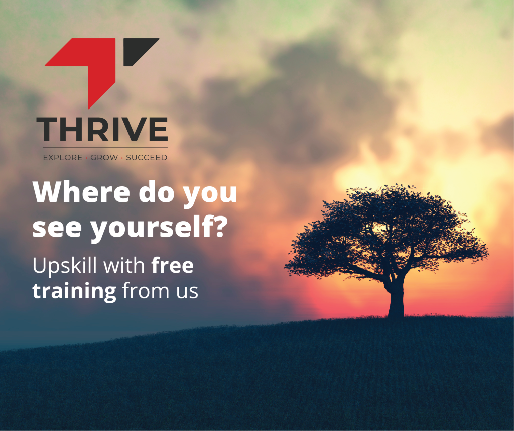 Where do you see yourself? Webpage The Thrive Project Webpage Image2